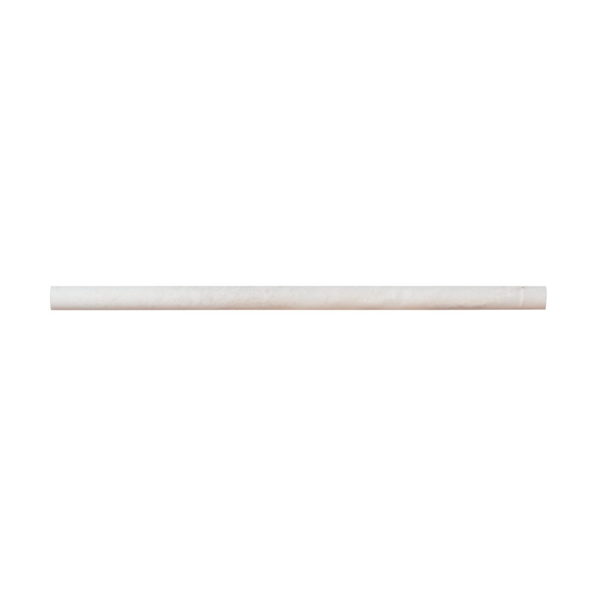 Iceberg White 1/2" x 12" Honed Marble Cane