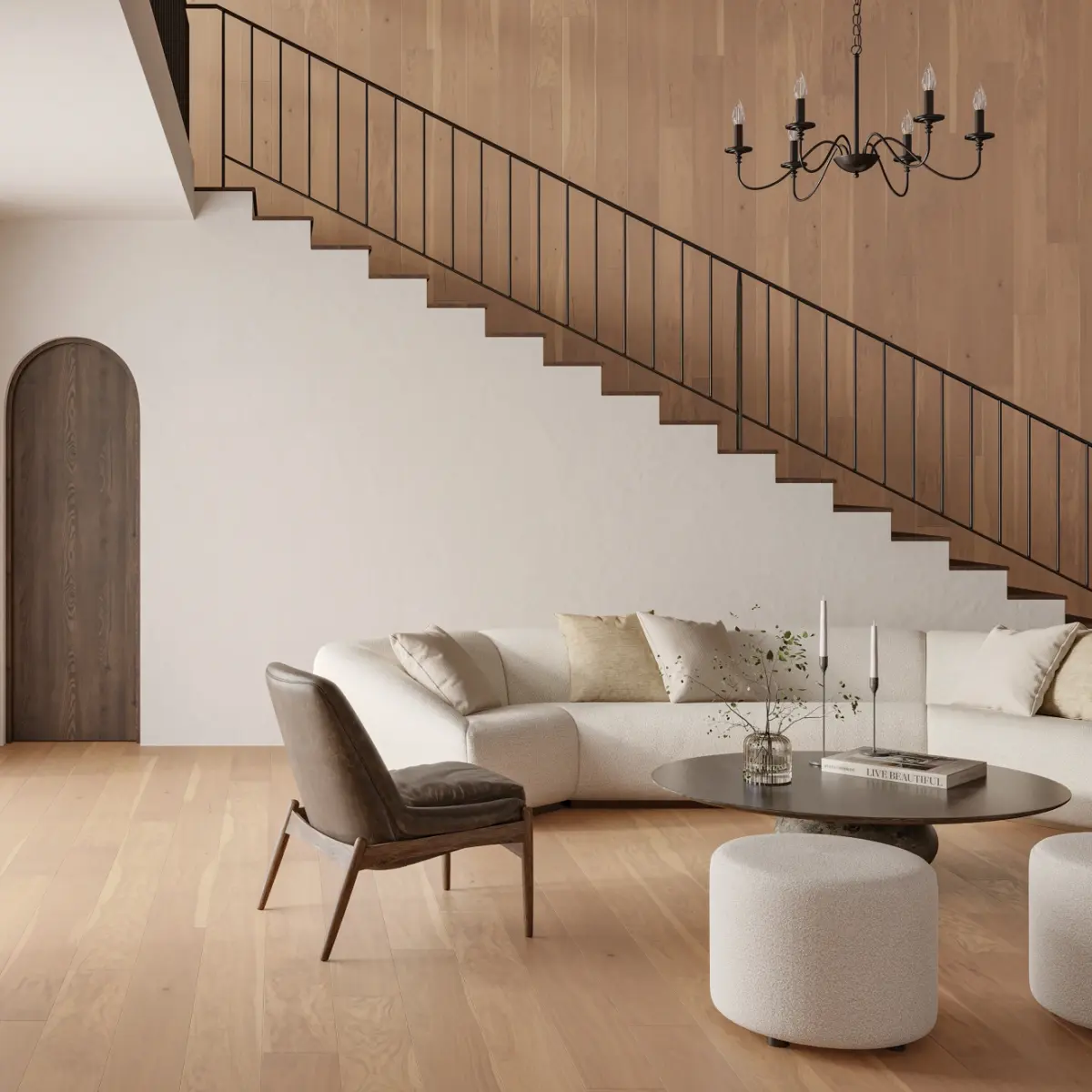 Bordeaux 7.5" x 75" Engineered Hardwood Plank in Margaux - Image 3