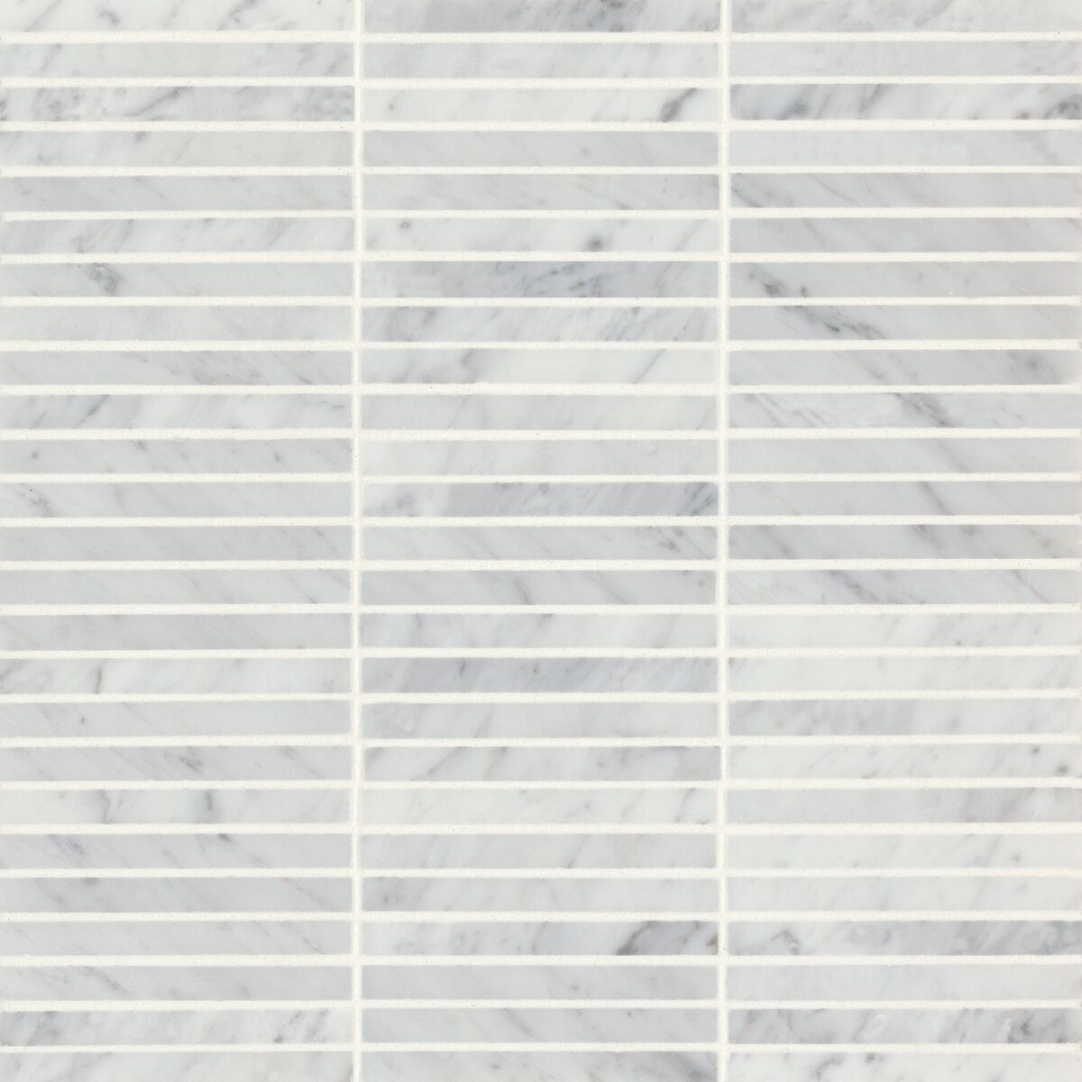 Monet White Carrara Mosaic 3 Honed
