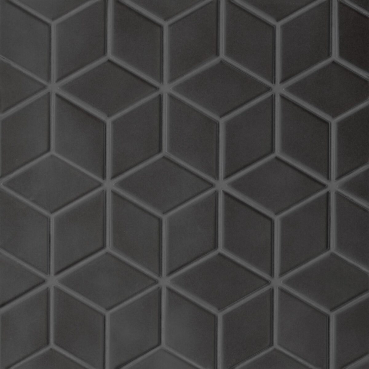 Le Cafe- Diamond Mosaic Black Matte