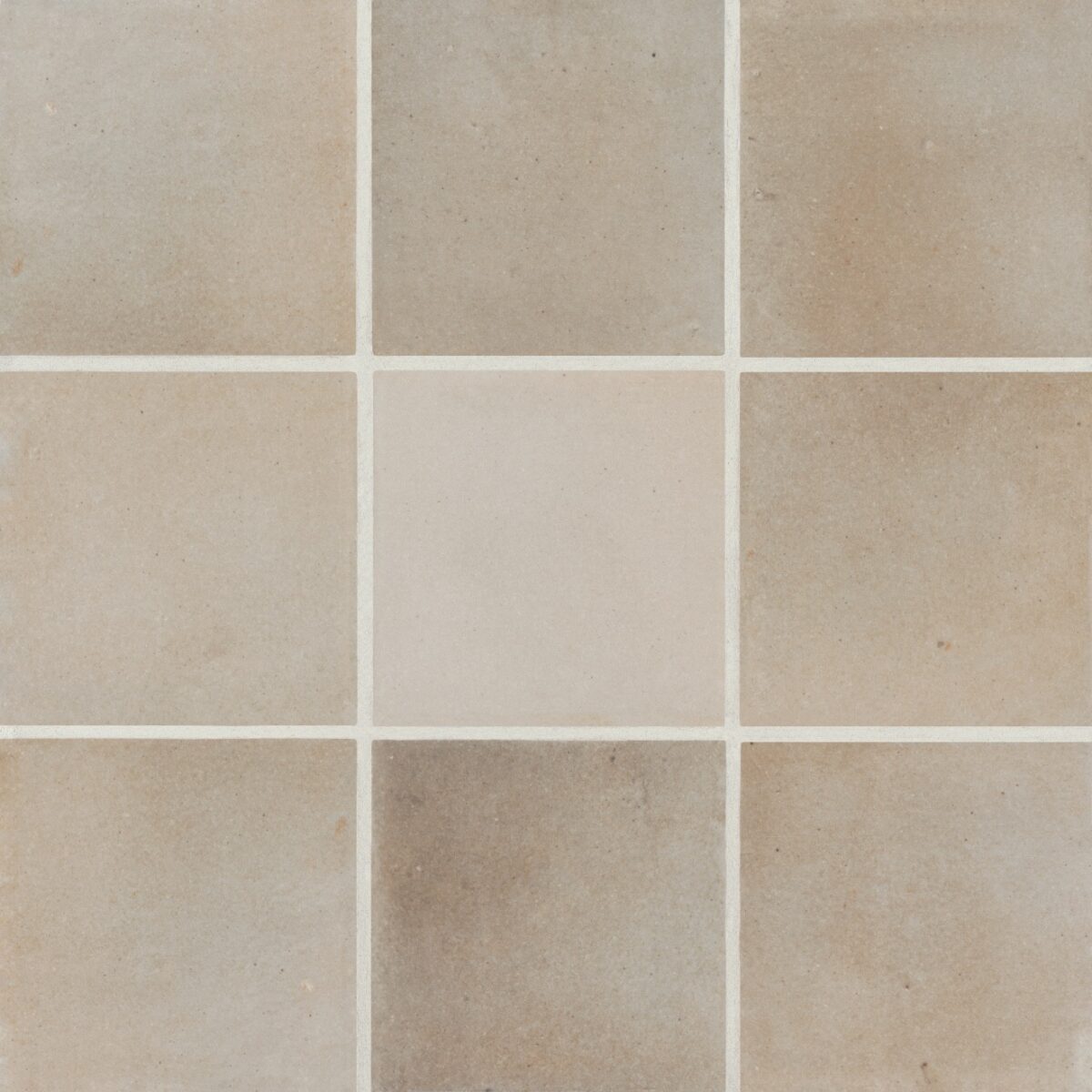 Celine 4x4 Field Tile Taupe Matte