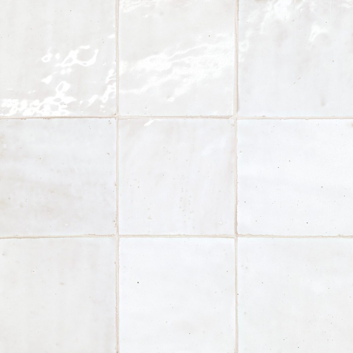 Zagora 4x4 Field Tile Neige Blanc Gloss