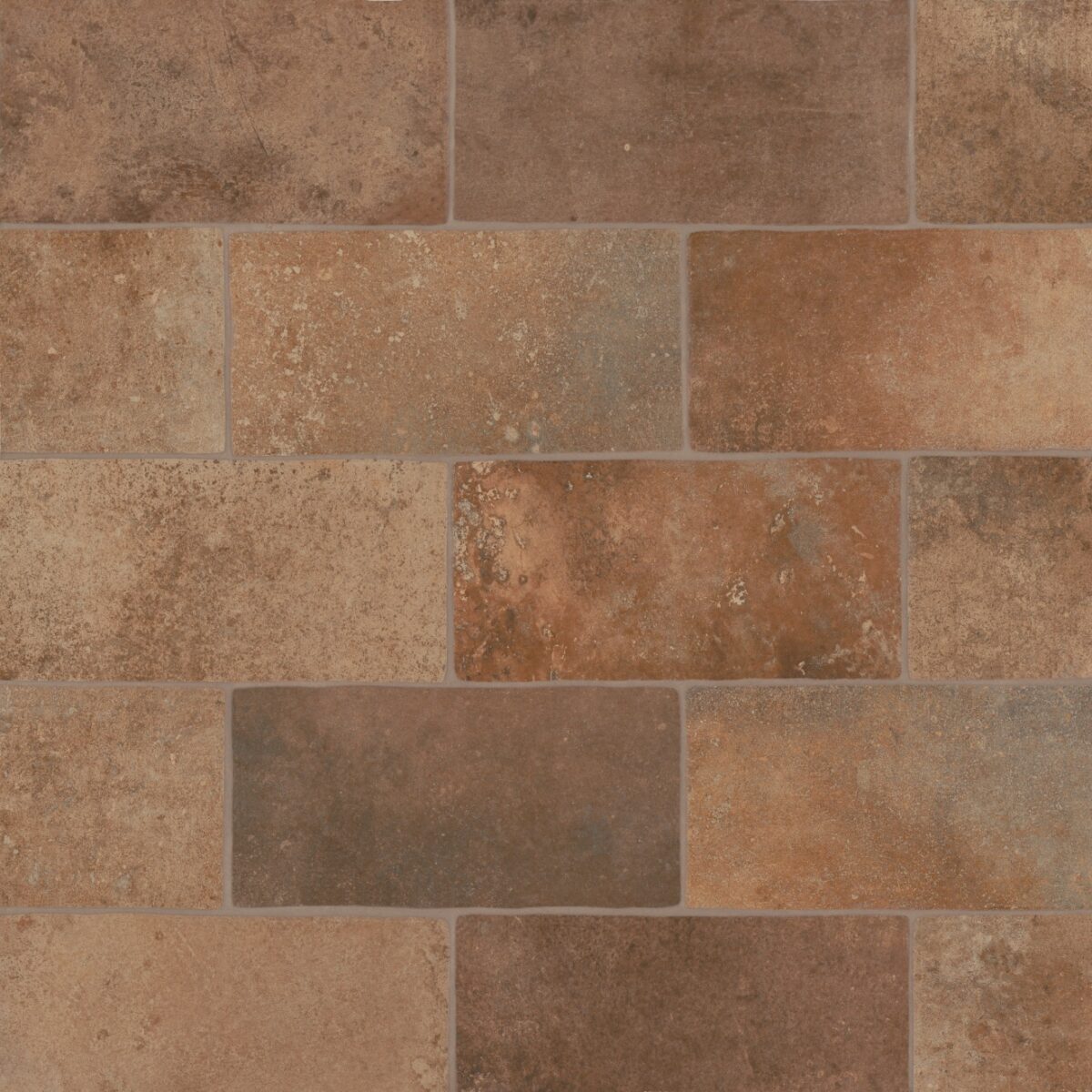 Montana 5x10 Brick Field Tile Matte Bitterroot