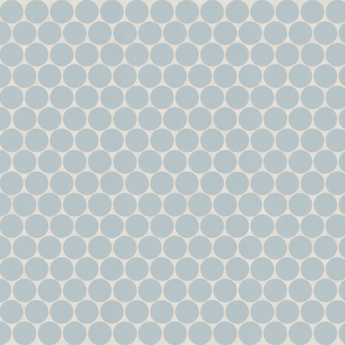 Marin 3/4 inch Penny Mosaic Matte Misty Blue
