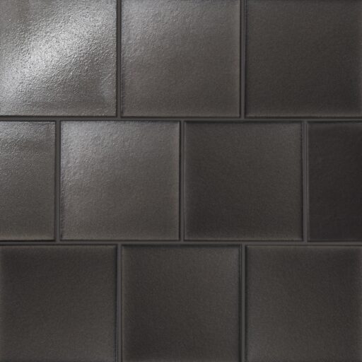 Kaikos 4x4 Glass Field Tile Matte Brown