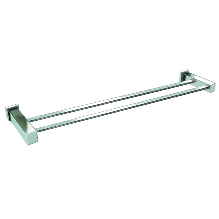 Dawn® Square Series 24" Double Rail Towel Bar