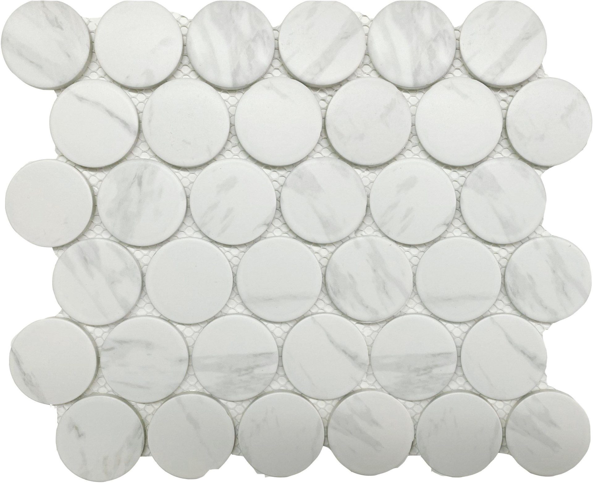 Mg 2" Carrara Dots Mosaic
