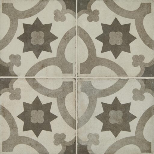 8" x 8" Quartetto Cool Sole Floor Tile Deco Square Matte