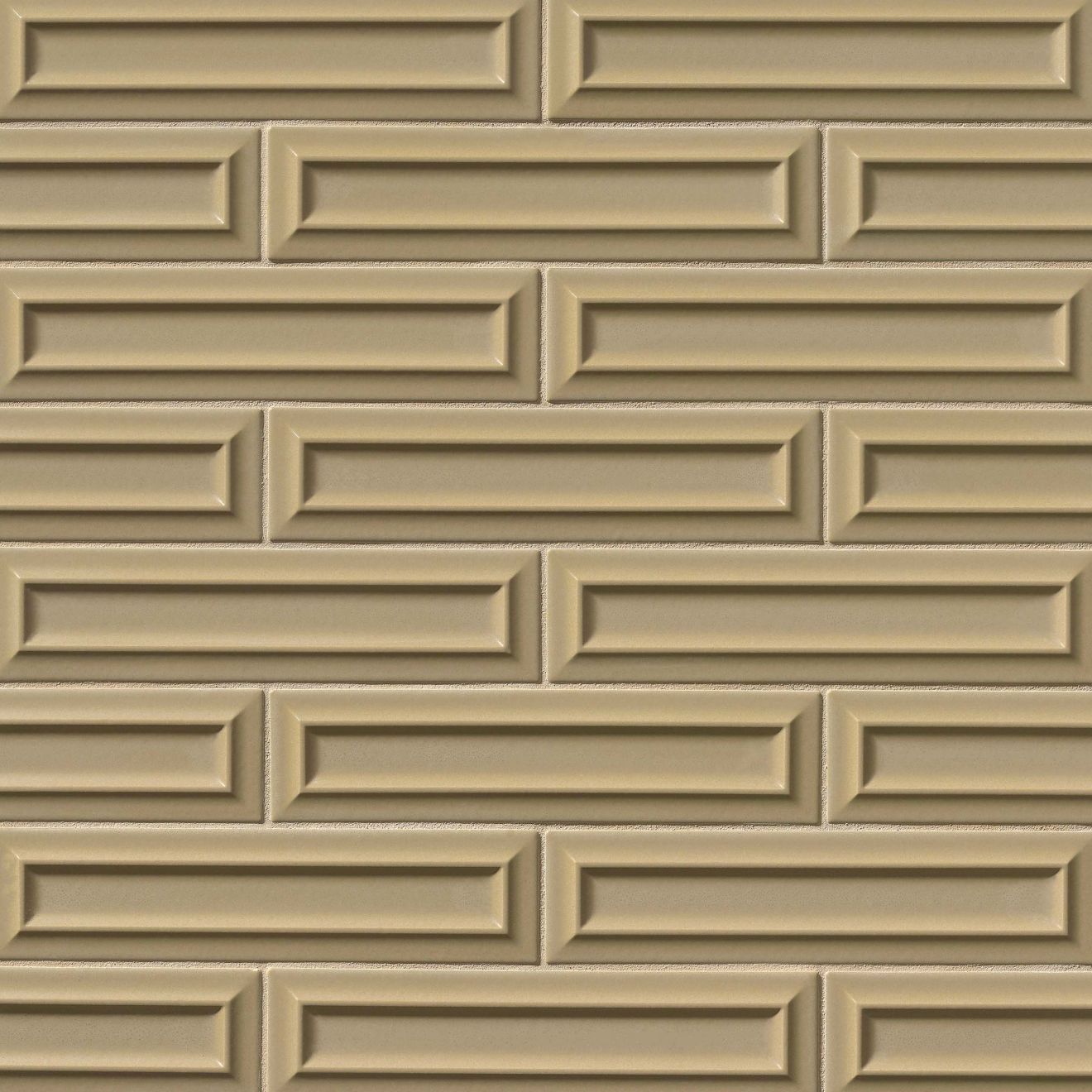 Costa Allegra 3" x 12" Matte Ceramic Pacifico Deco Tile in Driftwood