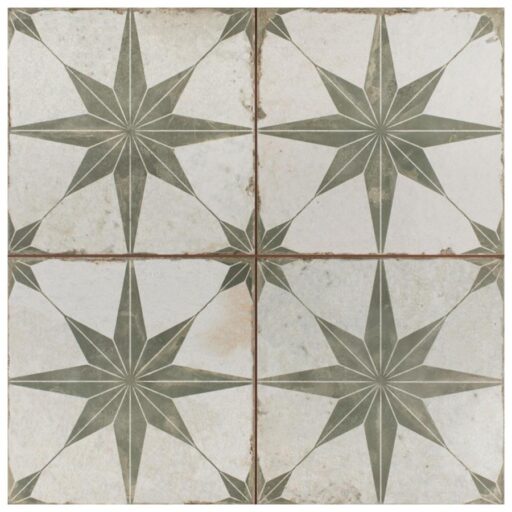 Kings Star Sage 17-5/8"x17-5/8" Ceramic F/W Tile