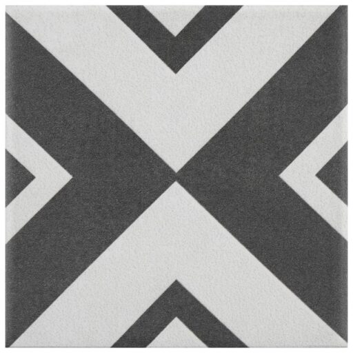 Twenties Mini Vertex 4"x4" Ceramic Floor/Wall Tile