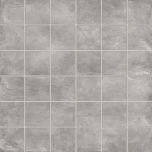 One Ash 2x2 Square Porcelain Mosaic Matte