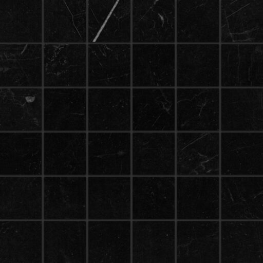 Gemma 2" x 2" Honed Porcelain Mosaic in Notte