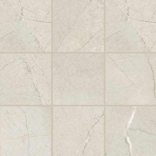 Crema Marfil 4" x 4" Satin Porcelain Mosaic