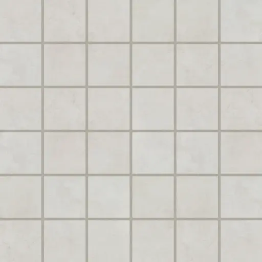 Loft 2" x 2" Square Honed Porcelain Mosaic in Soft Grey