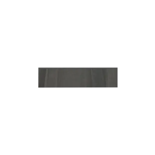 Linear Stone 3" x 12" Honed Bullnose Trim in Black