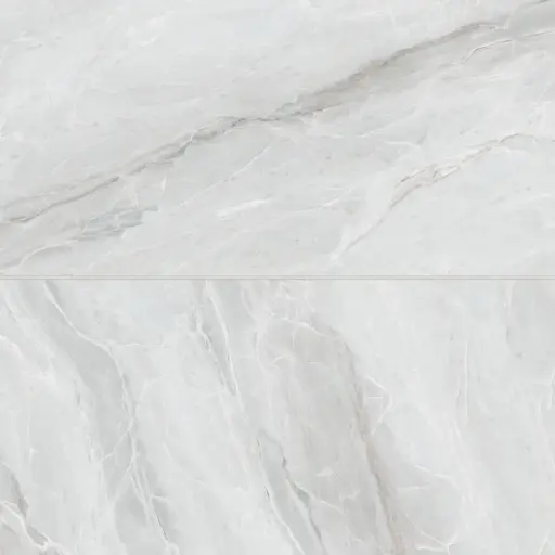 Magnifica 24" x 48" - 8mm Polished Porcelain in Pietra Bianca