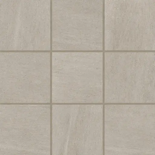 Magnifica 4" x 4" - 8mm Honed Porcelain Mosaic in Basalt Sand
