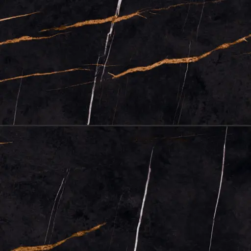 Magnifica Era Luxury 24" x 48" Satin Porcelain Field Tile in Sahara Noir