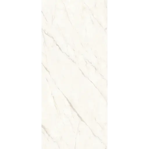 Magnifica Fusion 58 1/2" x 60" (6mm) Honed Porcelain Shower Panels in Luxe White