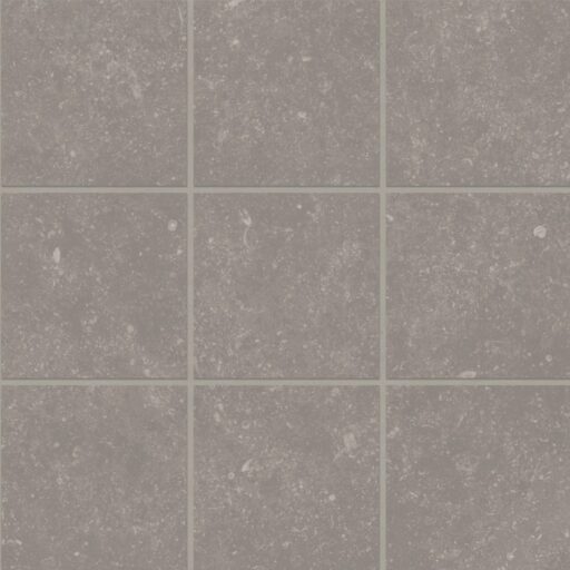 Bluerun 4" x 4" Matte Porcelain Mosaic Sheet in Atlas Gray