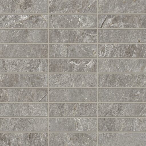 Farmhouse Living 1" x 4" Matte Porcelain Straight Set Mosaic in Millstone