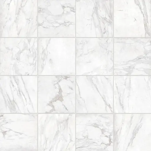 Antica Roma 12" x 12" Matte Porcelain Tile in Bianco
