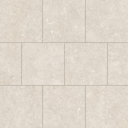 Oda 4" x 4" Soft Textured Matte Porcelain Offset Mosaic in Light