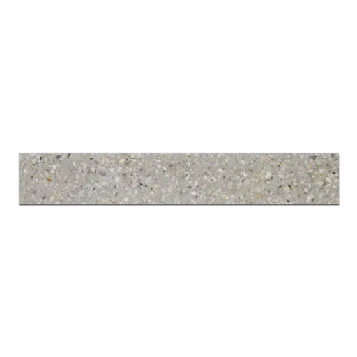 Mystere Light Grey 4x24 Bullnose Structured