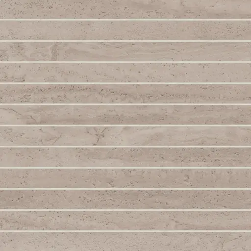 Tivoli Terra 1X12 Porcelain Mosaic Natural