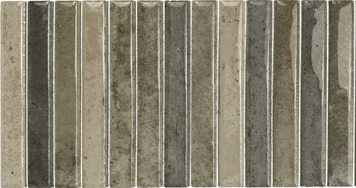 KIT-KAT MOSAIC MUSGO GLOSSY 4.5X9 GLAZED PORCELAIN