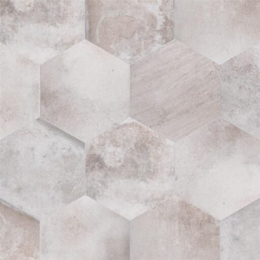 Americana Boston Hex Downtown 14-1/8"x16-1/4" Porc F/W Tile