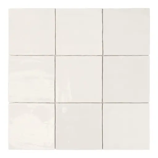 TABARCA BLANCO MATTE 6X6 CERAMIC WALL