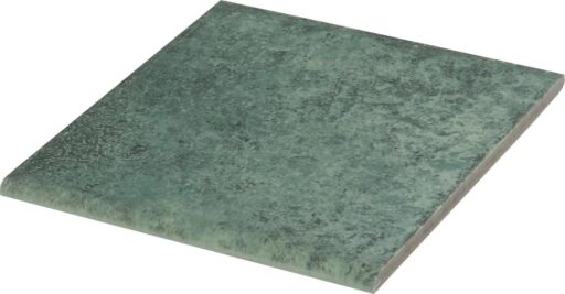 TAHITI EMERALD BULLNOSE 6X6 GLAZED PORCELAIN