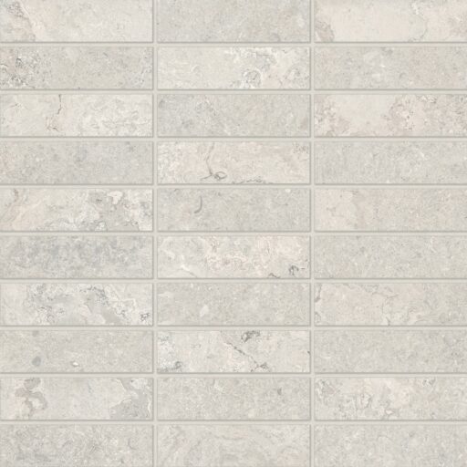 Lunaris Taupe 1x4 Porcelain Mesh Mosaic Matte