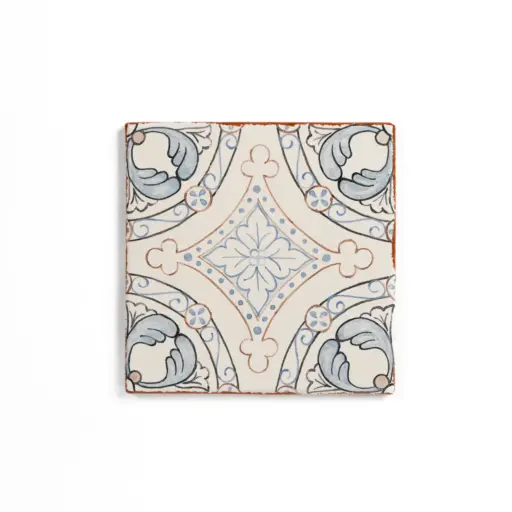 Palmetto Luna 6x6 Ceramic Terracotta Field Tile Glazed
