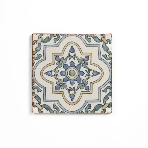 Palmetto Estrella 6x6 Ceramic Terracotta Field Tile Glazed